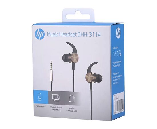 Наушники HP DHH-3114 Gold (DHH-3114GD), изображение 5