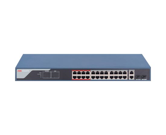 Комутатор мережевий Hikvision DS-3E1326P-EI