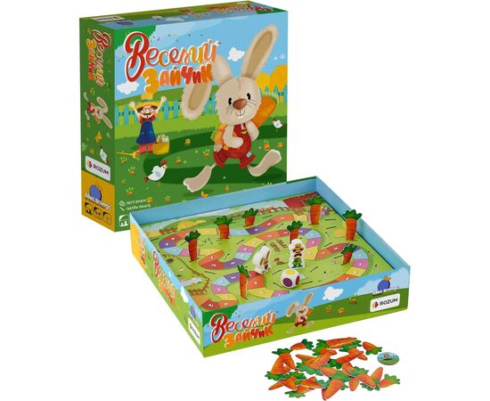 Настольная игра Rozum Веселый зайчик (R018UA), изображение 2 Настольная игра Rozum Веселый зайчик (R018UA), изображение 2