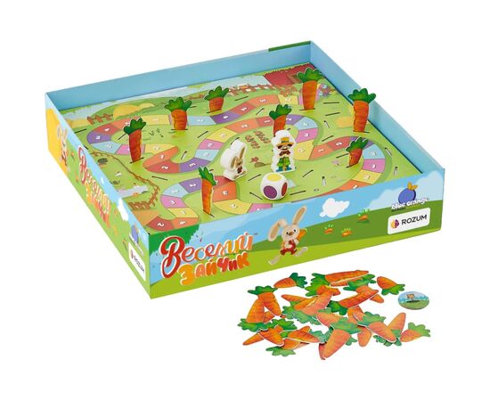 Настольная игра Rozum Веселый зайчик (R018UA), изображение 3 Настольная игра Rozum Веселый зайчик (R018UA), изображение 3