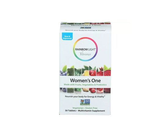 Витаминно-минеральный комплекс Rainbow Light Поливитамины Для Женщин, Women's One Vibrance, 30 таблеток (RLT21704)