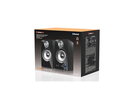 Акустическая система REAL-EL S-420 Black (EL121200011), изображение 10 Акустическая система REAL-EL S-420 Black (EL121200011), изображение 10