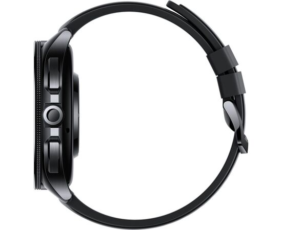 Смарт-часы Xiaomi Watch 2 Pro Bluetooth Black Case with Black Fluororubber Str (1006732), изображение 5 Смарт-часы Xiaomi Watch 2 Pro Bluetooth Black Case with Black Fluororubber Str (1006732), изображение 5