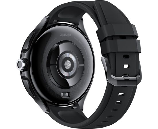 Смарт-часы Xiaomi Watch 2 Pro Bluetooth Black Case with Black Fluororubber Str (1006732), изображение 6 Смарт-часы Xiaomi Watch 2 Pro Bluetooth Black Case with Black Fluororubber Str (1006732), изображение 6
