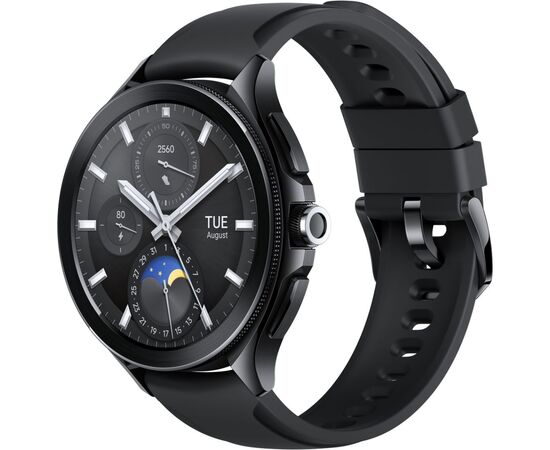 Смарт-часы Xiaomi Watch 2 Pro Bluetooth Black Case with Black Fluororubber Str (1006732)