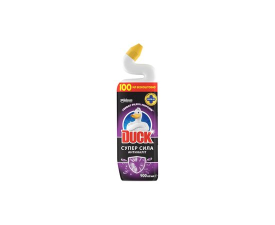 Засіб для чищення унітазу Duck Суперсила Антиналіт 900 мл (5000204267693)