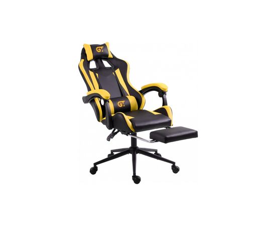 Кресло игровое GT Racer X-2323 Black/Yellow, изображение 4 Кресло игровое GT Racer X-2323 Black/Yellow, изображение 4