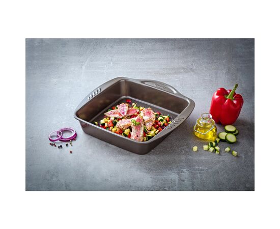 Форма для випікання Pyrex Asimetria 24 x 24 cm (AS24SR0/7146), зображення 5 Форма для випікання Pyrex Asimetria 24 x 24 cm (AS24SR0/7146), зображення 5
