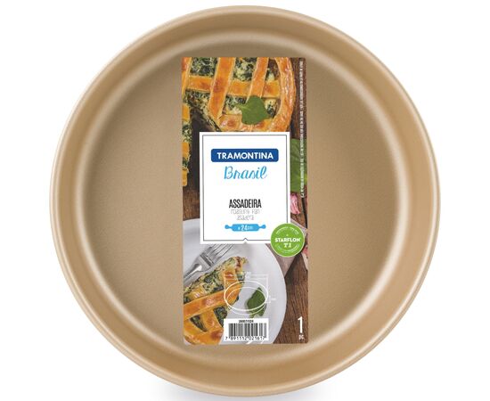 Форма для випікання Tramontina Brasil кругла 22 см (20057/722), зображення 4