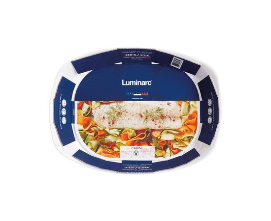 Форма для выпечки Luminarc Smart Cuisine Carine прямокутна 30 х 22 см (P8332), изображение 4 Форма для выпечки Luminarc Smart Cuisine Carine прямокутна 30 х 22 см (P8332), изображение 4