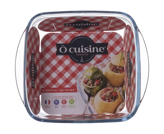 Форма для выпечки O Cuisine Basic квадратна 20 х 17 х 5.5 см (211BC00/1640), изображение 4 Форма для выпечки O Cuisine Basic квадратна 20 х 17 х 5.5 см (211BC00/1640), изображение 4
