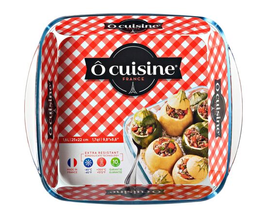 Форма для выпечки O Cuisine квадратна 20 х 20 см (209BC00/1646), изображение 2 Форма для выпечки O Cuisine квадратна 20 х 20 см (209BC00/1646), изображение 2