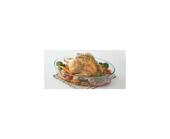 Форма для випікання Pyrex Essentials 39 х 27 см овальна (347B000/8044), зображення 2 Форма для випікання Pyrex Essentials 39 х 27 см овальна (347B000/8044), зображення 2