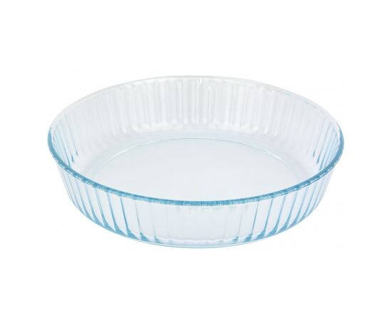 Форма для выпечки Pyrex BakeEnjoy кругла 26 см 2,1л хвилястий край стікер (818BN00/B046), изображение 2 Форма для выпечки Pyrex BakeEnjoy кругла 26 см 2,1л хвилястий край стікер (818BN00/B046), изображение 2