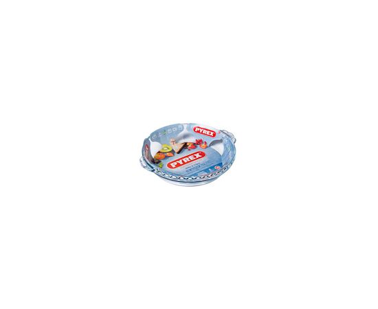 Форма для випікання Pyrex BakeEnjoy кругла 26 х 23 см 1,3 л хвиляста з ручками (198B000/7648)