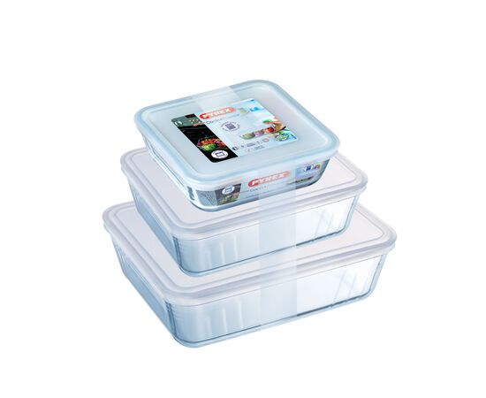 Форма для випікання Pyrex CookFreez з кришкою прямокутна 27 х 22 х 9 см 4 л (244P000/7643), зображення 2 Форма для випікання Pyrex CookFreez з кришкою прямокутна 27 х 22 х 9 см 4 л (244P000/7643), зображення 2
