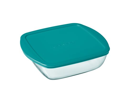 Форма для випікання Pyrex CookStore з кришкою квадратна 22 х 22 х 7 см 2.2 л (212P000/7645), зображення 2 Форма для випікання Pyrex CookStore з кришкою квадратна 22 х 22 х 7 см 2.2 л (212P000/7645), зображення 2