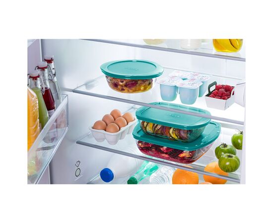 Форма для випікання Pyrex CookStore з кришкою прямокутна 28 х 20 х 8 см 2.5 л (216P000/7645), зображення 6 Форма для випікання Pyrex CookStore з кришкою прямокутна 28 х 20 х 8 см 2.5 л (216P000/7645), зображення 6