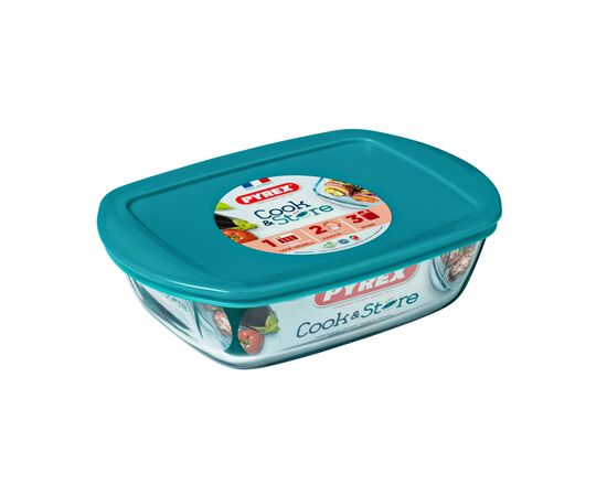 Форма для выпечки Pyrex CookStore з кришкою прямокутна 28 х 20 х 8 см 2.5 л (216P000/7645)
