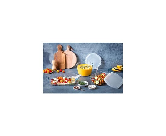 Форма для выпечки Pyrex Daily прямокутна 35 х 23 х 6 см 2.7 л (231B000/3646), изображение 3 Форма для выпечки Pyrex Daily прямокутна 35 х 23 х 6 см 2.7 л (231B000/3646), изображение 3