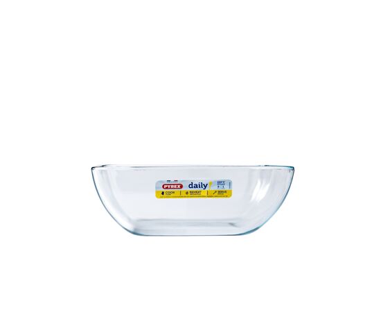 Форма для выпечки Pyrex Daily з кришкою прямокутна 22 х 17 см 1.3 л (342P000/3046), изображение 3 Форма для выпечки Pyrex Daily з кришкою прямокутна 22 х 17 см 1.3 л (342P000/3046), изображение 3