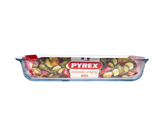 Форма для випікання Pyrex Essentials прямокутна 35 x 23 x 6 см 2.7 л (234B000/7646), зображення 4 Форма для випікання Pyrex Essentials прямокутна 35 x 23 x 6 см 2.7 л (234B000/7646), зображення 4