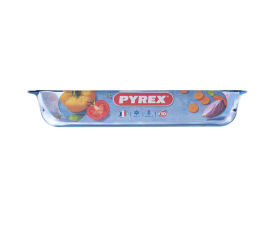 Форма для выпечки Pyrex Essentials прямокутна 35 х 23 х 5 см 2.6 л (234B000/8046), изображение 2 Форма для выпечки Pyrex Essentials прямокутна 35 х 23 х 5 см 2.6 л (234B000/8046), изображение 2