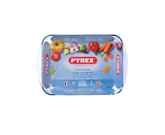 Форма для выпечки Pyrex Essentials прямокутна 35 х 23 х 5 см 2.6 л (234B000/8046)