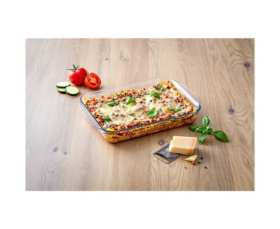 Форма для выпечки Pyrex Essentials прямокутна 35 х 23 х 5 см 2.6 л стікер (234B000/B240), изображение 3 Форма для выпечки Pyrex Essentials прямокутна 35 х 23 х 5 см 2.6 л стікер (234B000/B240), изображение 3