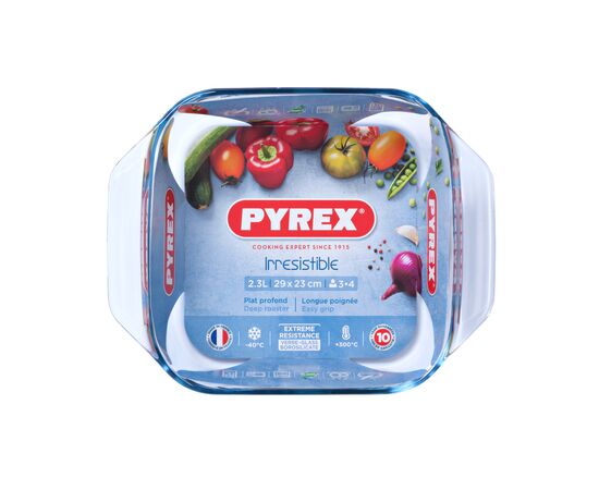 Форма для выпечки Pyrex Irresistible квадратна 29 х 23 х 7 см 2,3 л (400B000/7146)