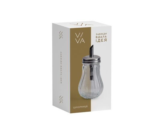Сахарница Viva Clear 210 мл (9010B), изображение 2 Сахарница Viva Clear 210 мл (9010B), изображение 2