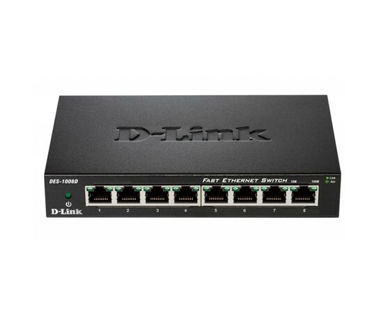 Коммутатор сетевой D-Link DES-1008D