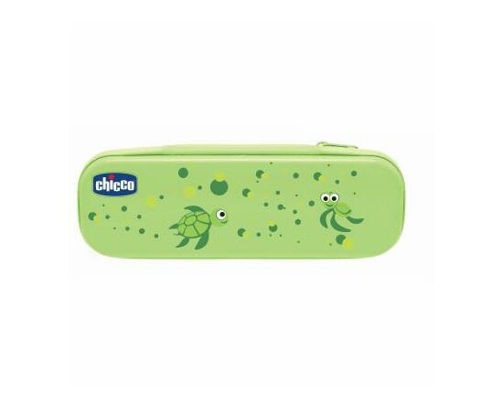 Дитяча зубна щітка Chicco щетка + паста зеленый (06959.00)
