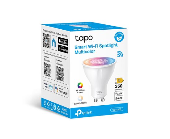 Умная лампочка TP-Link Tapo L630, изображение 7 Умная лампочка TP-Link Tapo L630, изображение 7