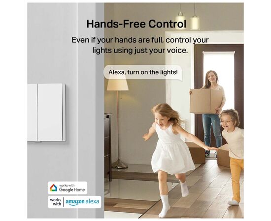 Розумний вимикач TP-Link Tapo S220, зображення 4 Розумний вимикач TP-Link Tapo S220, зображення 4