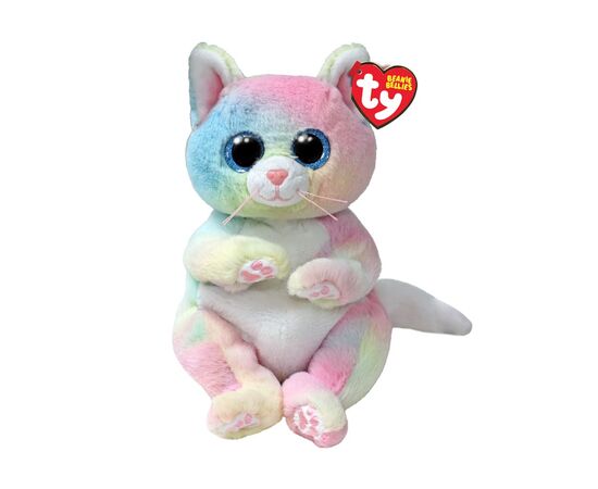 Мягкая игрушка Ty Beanie bellies Радужный кот CAT 25 см (41291)
