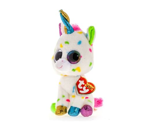 Мягкая игрушка Ty Beanie Boos Единорог Harmonie 15 см (36898)