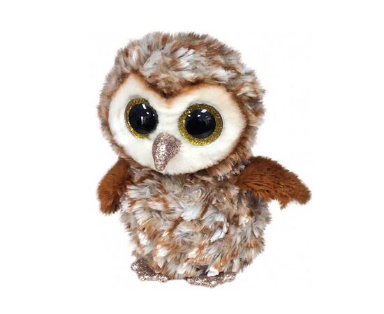 Мягкая игрушка Ty Beanie Boos Коричнева сова Персі 15 см (36326)