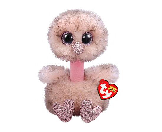 Мягкая игрушка Ty Beanie Boos Страусиная хна 15 см (36698)