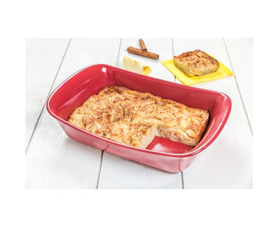 Форма для выпечки Pyrex Supreme red прямокутна 22 х 15 см (SU22RR5/7248), изображение 2 Форма для выпечки Pyrex Supreme red прямокутна 22 х 15 см (SU22RR5/7248), изображение 2