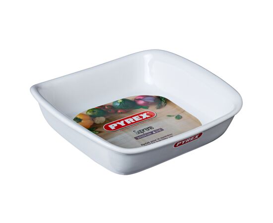 Форма для выпечки Pyrex Supreme white квадратна 24 х 24 см (SU24SR1/7246), изображение 2 Форма для выпечки Pyrex Supreme white квадратна 24 х 24 см (SU24SR1/7246), изображение 2