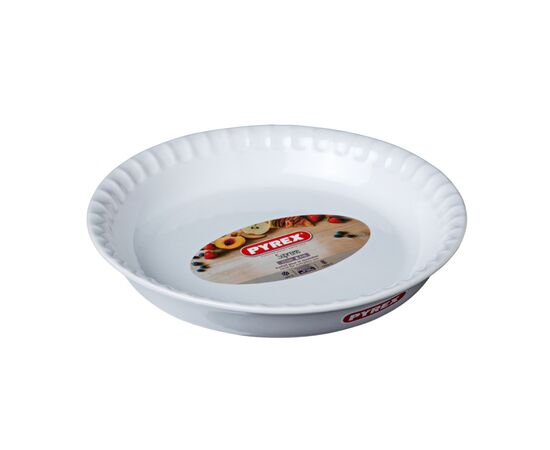 Форма для выпечки Pyrex Supreme white кругла 25 см (SU25BA1/7646), изображение 2 Форма для выпечки Pyrex Supreme white кругла 25 см (SU25BA1/7646), изображение 2