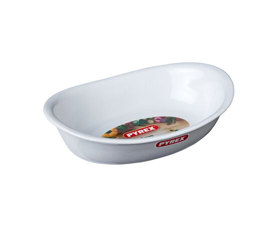 Форма для выпечки Pyrex Supreme white овальна 26 х 18 см (SU26OR1/7246), изображение 2 Форма для выпечки Pyrex Supreme white овальна 26 х 18 см (SU26OR1/7246), изображение 2