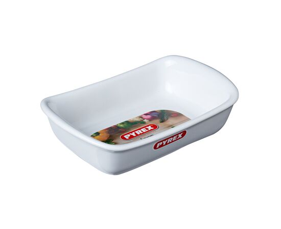 Форма для выпечки Pyrex Supreme white прямокутна 22 х 15 см (SU22RR1/7648), изображение 3 Форма для выпечки Pyrex Supreme white прямокутна 22 х 15 см (SU22RR1/7648), изображение 3