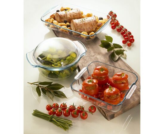 Форма для выпечки Pyrex Classic квадратна 21 х 21 см (220B000/8046), изображение 3 Форма для выпечки Pyrex Classic квадратна 21 х 21 см (220B000/8046), изображение 3