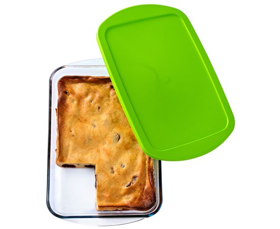 Форма для выпечки Pyrex Cook Store прямокутна з кришкою 40 х 27 х 7 см 4.5 л (240P002/7644), изображение 4 Форма для выпечки Pyrex Cook Store прямокутна з кришкою 40 х 27 х 7 см 4.5 л (240P002/7644), изображение 4
