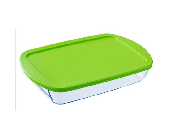 Форма для выпечки Pyrex Cook Store прямокутна з кришкою 40 х 27 х 7 см 4.5 л (240P002/7644)