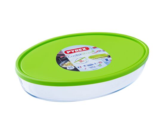 Форма для випікання Pyrex Cook Store овальна 35 х 24 х 6 см 3 л (346P002/7645), зображення 2 Форма для випікання Pyrex Cook Store овальна 35 х 24 х 6 см 3 л (346P002/7645), зображення 2