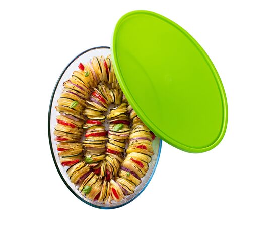 Форма для випікання Pyrex Cook Store овальна 35 х 24 х 6 см 3 л (346P002/7645), зображення 4 Форма для випікання Pyrex Cook Store овальна 35 х 24 х 6 см 3 л (346P002/7645), зображення 4
