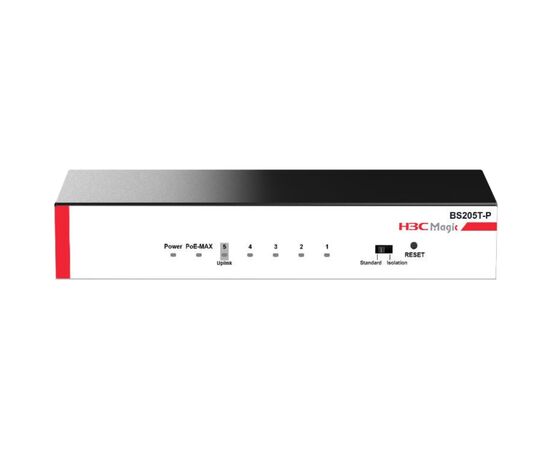 Комутатор мережевий H3C BS205T-P-EU